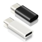3pcs Lightning Female To Usb C Male Adapter Iphone 15 Charging Data Sync