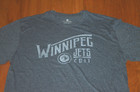 New Winnipeg Jets Mens Size- Large Nhl Hockey Levelwear Beer League Tee Shirt
