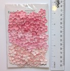 Mini Pink Paper Flowers Scrapbooking Embellishments By Recollections