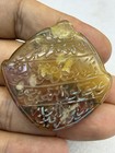 Rare Agate Stone Old Islamic Quranic Holy Writing Haqeeq Talisman Taweez