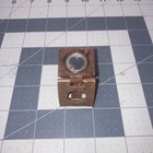 Vintage Folding Pocket Magnifying Glass 1  1 8   x 1 3 8    Plastic Or Bakelite