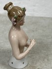 Vintage Goebel Fanny Elssler Ballerina Porcelain Half Doll Bust Pin Cushion 4 5   