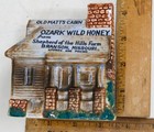Old Matts Cabin Ozark Honey Figural Pottery Bottle Shepherd Of The Hills Farm  1