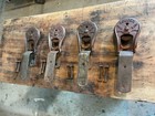 4 Antique Louden Barn Door Rollers   Architectural Salvage