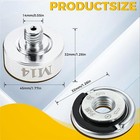 X Lock Adapter M14 Connection Kit 304 Stainless Steel For Cordless Angle Grinder