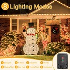 120 300 Led Solar String Fairy Lights Waterproof Outdoor Party Decoration 8 Mode