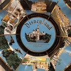 Vintage 1960s Disneyland Scalloped Trinket Tray Glass Ashtray Disney Souvenir 