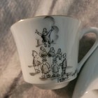 Vintage Robert Mayokok Tea Set Inuit Alaska Native Art 1 Pitcher   4 Cups 1950s 