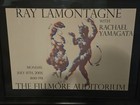 Ray Lamontagne Poster 2005 Trouble Tour  Denver  Co Fillmore Auditorium Framed