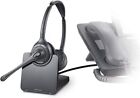 Plantronics Pl-cs520 Binaural Wireless Headset   Office System   Black silver