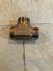 Swagelok Ss-1210-3tft  3 4  Female Run Tee Tube To Npt No Ferrules