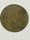 Hacienda Token Of Puerto Rico  coins    hacienda San Juan Bta Maricao  5 Alm 