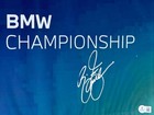 Rickie Fowler Signed Bmw Championship Golf Pin Flag Pga Fedex Autograph Bas K78