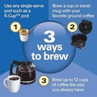 Hamilton Beach Flexbrew Trio 2 Way Coffee Maker Single Serve Fast Brew K-cup Pod