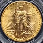 Better Date Gold 1916-s St  Gaudens  20 Double Eagle   Pcgs Ms64