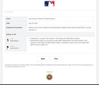 Eddie Rosario Game Used Broken Bat - Career Home Run Hr  156 - Atlanta Braves