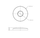 Newport Brass 206 03n Tub And Shower Arm Flange Polished Brass Uncoated New