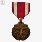 Vietnam War U s  Army Meritorious Service Medal W a Gi Crimp Brooch  1
