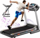 Folding Treadmill With Incline 3 25hp Walking Pad Running Machine 300lb For Home