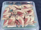 Rare Miniature Vintage Owl Die Cuts Tiny Made In Switzerland Paper Scrapbooking
