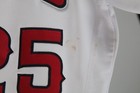 Jared Walsh - Los Angeles Angels  25 Home White Game Worn Jersey 2020