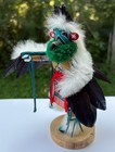 Vintage Navajo Native American Eagle Dancer Kachina Doll Signed B Charley 8   