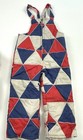 Vintage Pierre Cardin Child   s Snow Suit Size 4t Bibs   Jacket Red Blue Triangles