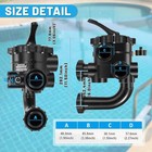 Upgraded Sp0715x62 Pro-series Control Valve For Hayward Variflo Xl