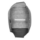 Gray Driver Bottom Seat Cover Replacement For 2001-2007 F250 F350 F450 F550 Xl