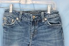 Miss Me Jeans Womens 28 Blue Denim Sunny Skinny Leg Casual Pants Bottoms