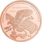 2026 Usa 250th Semiq 1 Oz  999 Fine Copper Round Golden State Mint In Capsule