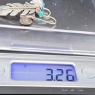 Vintage Navajo Native Feature Turquoise Handmade Sterling Silver Dangle Earrings