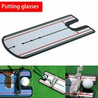 Golf Putting Eyeline Alignment Mirror Training Aid Putter Swing Trainer Practice