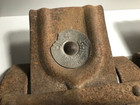 Vintage Pair Of Big 4 Barn Door Rollers Horseshoe