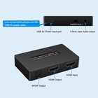Hdmi Audio Extractor Splitter Hdmi To Hdmi 3 5mm Audio Adapter Converter With Sp