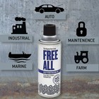 Free All Deep Penetrating Oil 11 Oz  Aerosol Spray Can - 12 Pack Re12