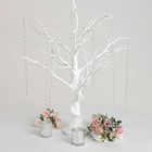 34  White Manzanita Tree With Garlands Wedding Party Centerpieces