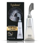 Hair Dye Cream Comb With Natural Plant Extract  Root Touch Up Hair Color  Amm   