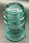 Vintage Hemingray No 16 Green Glass Insulator  Made In Usa