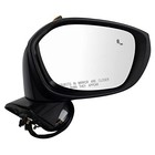 Passenger Side Power Heated Mirror Smooth Black Paint To Match Mra11096