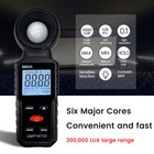 Digital Illuminance Meter Lumen Brightness Tester High Precision Photometer 