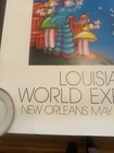 Vintage Louisiana World Exposition Fair Poster 1984   New Orleans -  22 x42 
