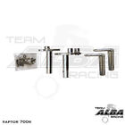 Raptor 700  Nerf Bars  Pro Peg  Heel Gaurds  Alba Racing  Blk Blk 197 T7 Bb
