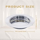 Communion Bread Plate Church 304 Stainless Steel Silver Worship Serving Tray