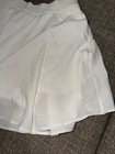 Lululemon Women s White Tennis Athletic Skort Built-in Shorts Pull On 6