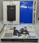 Vtg Pre-owned Casio Fc-100a Financial Calculator W Case  Original Box   Manual