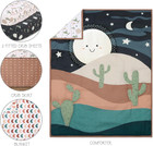 The Peanutshell 5 Piece Baby Crib Bedding Set For Boys   Crib  Multicolor