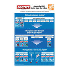 New  014oz Loctite Super Glue Gel Control Clear No Drip Ez Application Projects