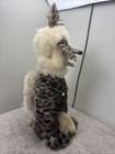 Taxidermy Alligator Head Vintage Native American Art Oddity Conversation Piece