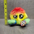 Vintage 2006 Neopets Rainbow Jubjub Plush Small Mini 70151 Multi Color